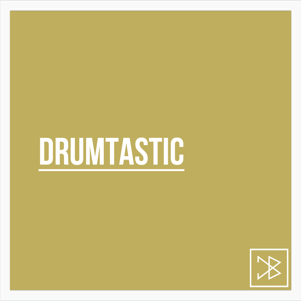 Cover art: The Drumtastic audio pack.