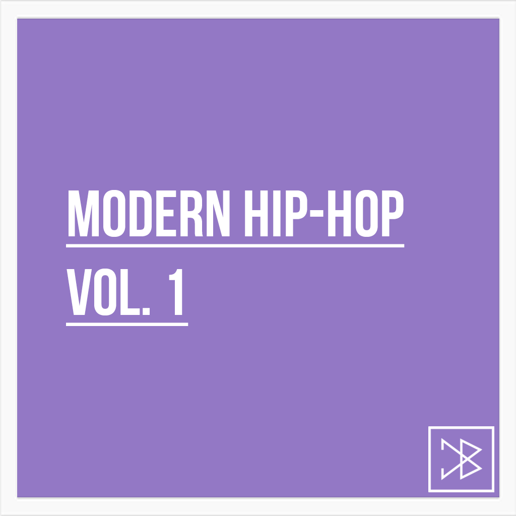 Cover art: Modern Hip-Hop Volume 1 audio pack.