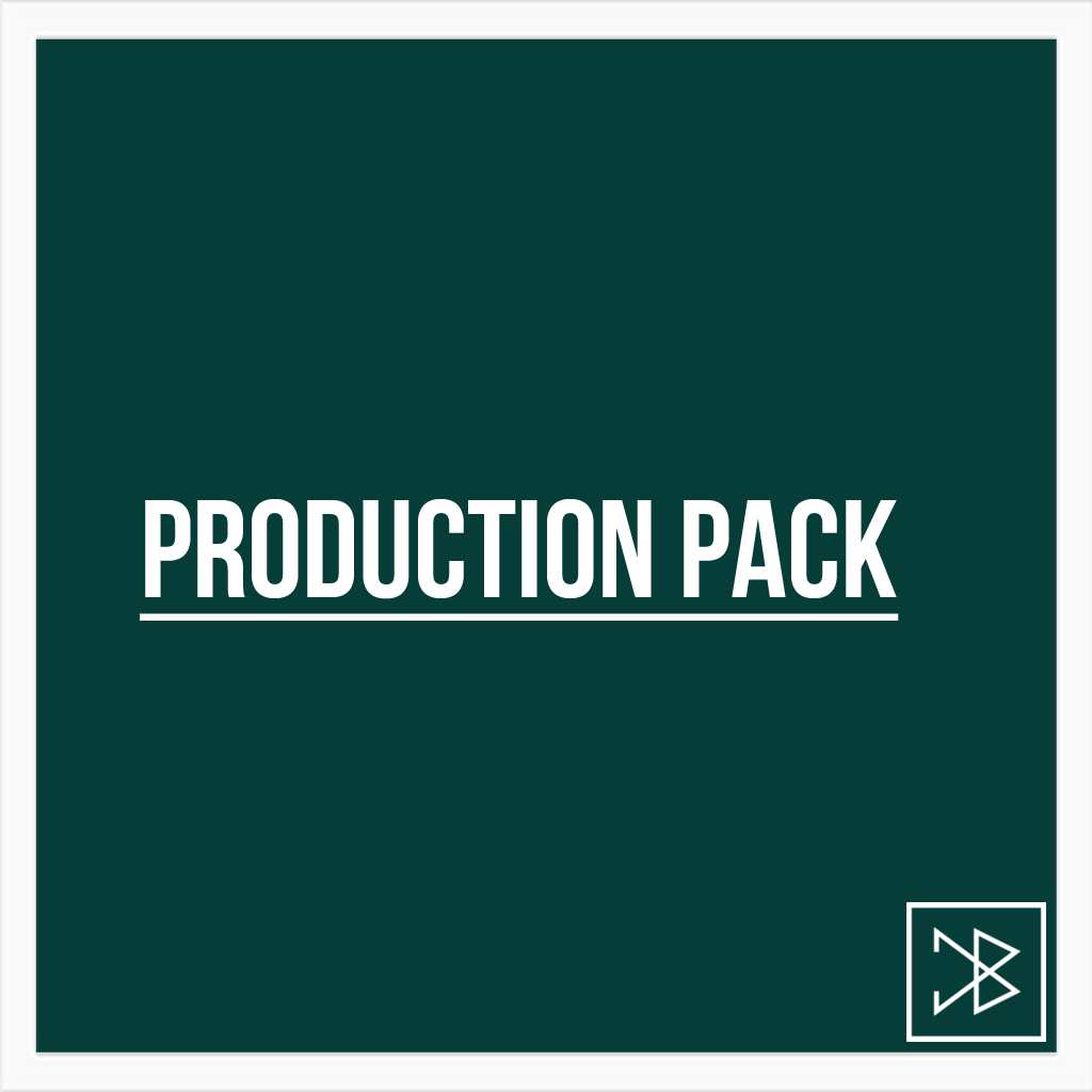 Cover art: The Production audio pack for music producers.